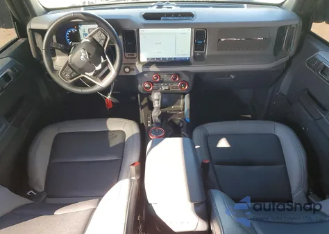 2024 Ford Bronco Black Diamond from USA, damaged, VIN 1FMEE1BP3RLB23533